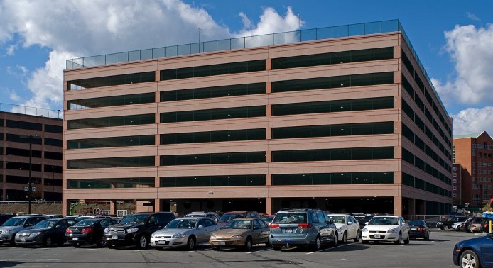 Exterior of Parking Structure 1