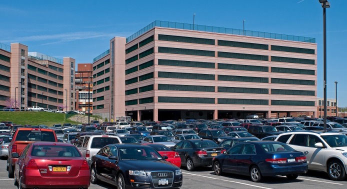 Exterior of Parking Structure 2