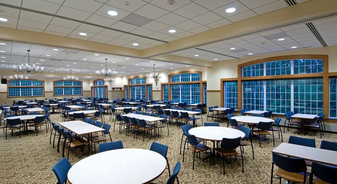 Seating Area in Dining Hall