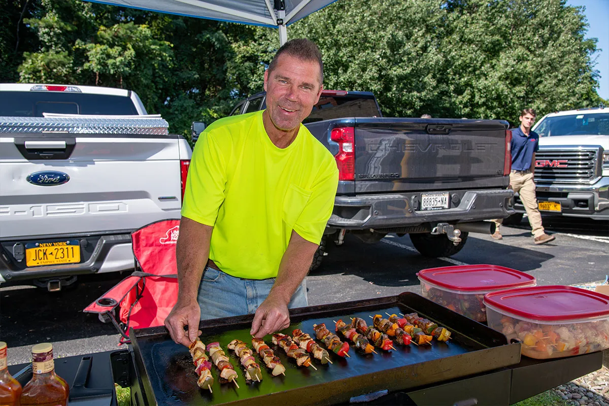 grilled food at BBL picinic