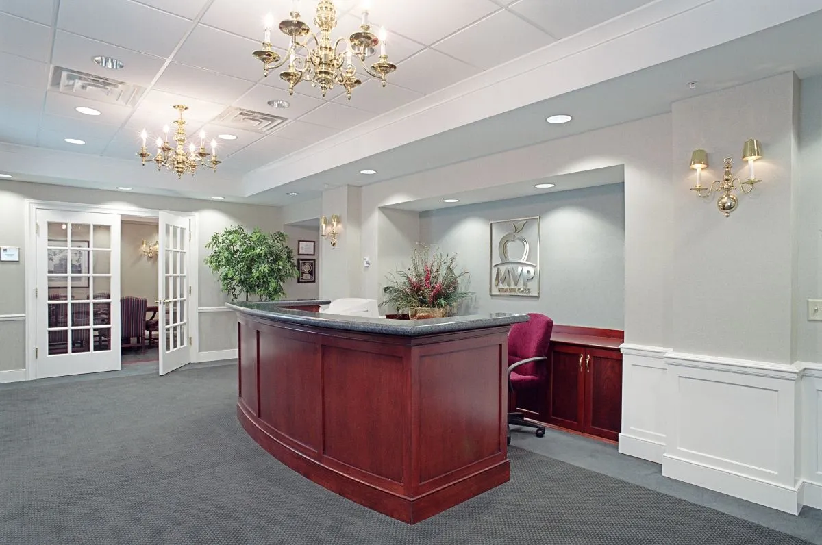 MVP Health Plan Headquarters front desk