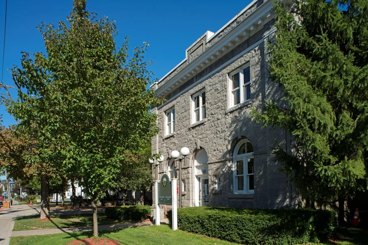 Schoharie County Office Building entrance
