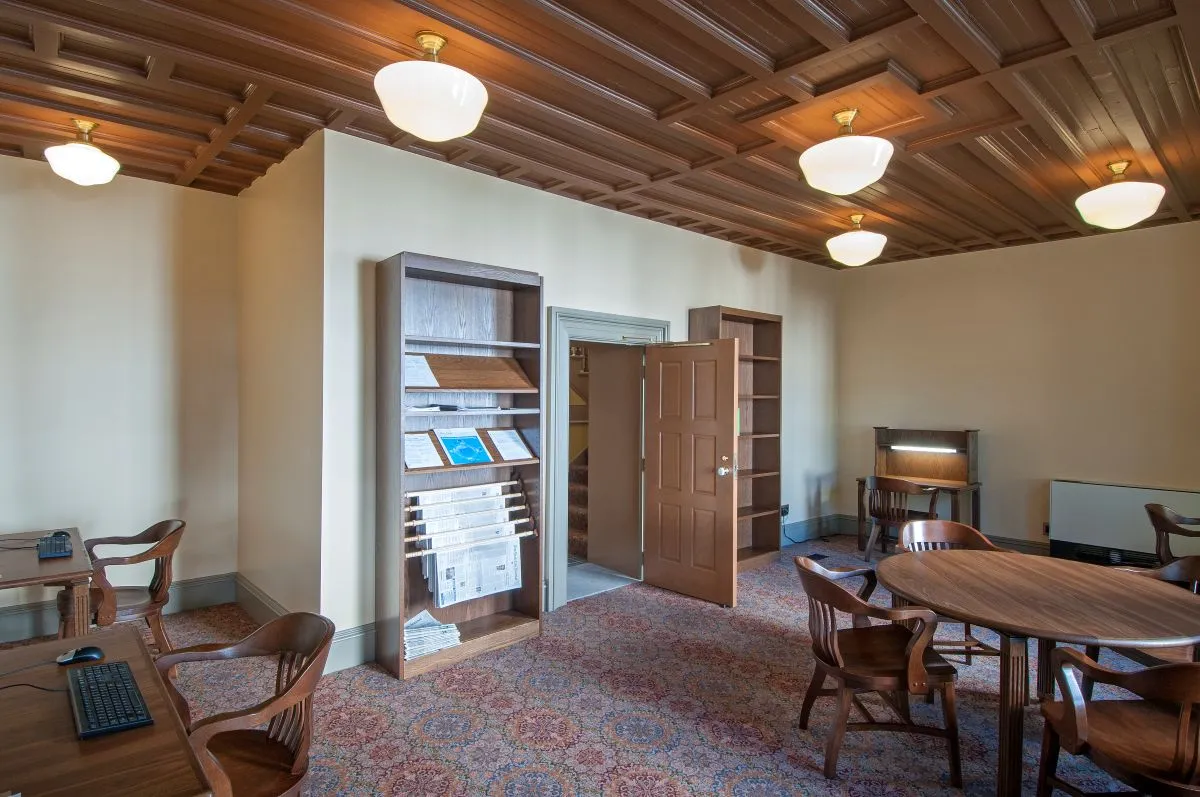 Schoharie County Office common area tables