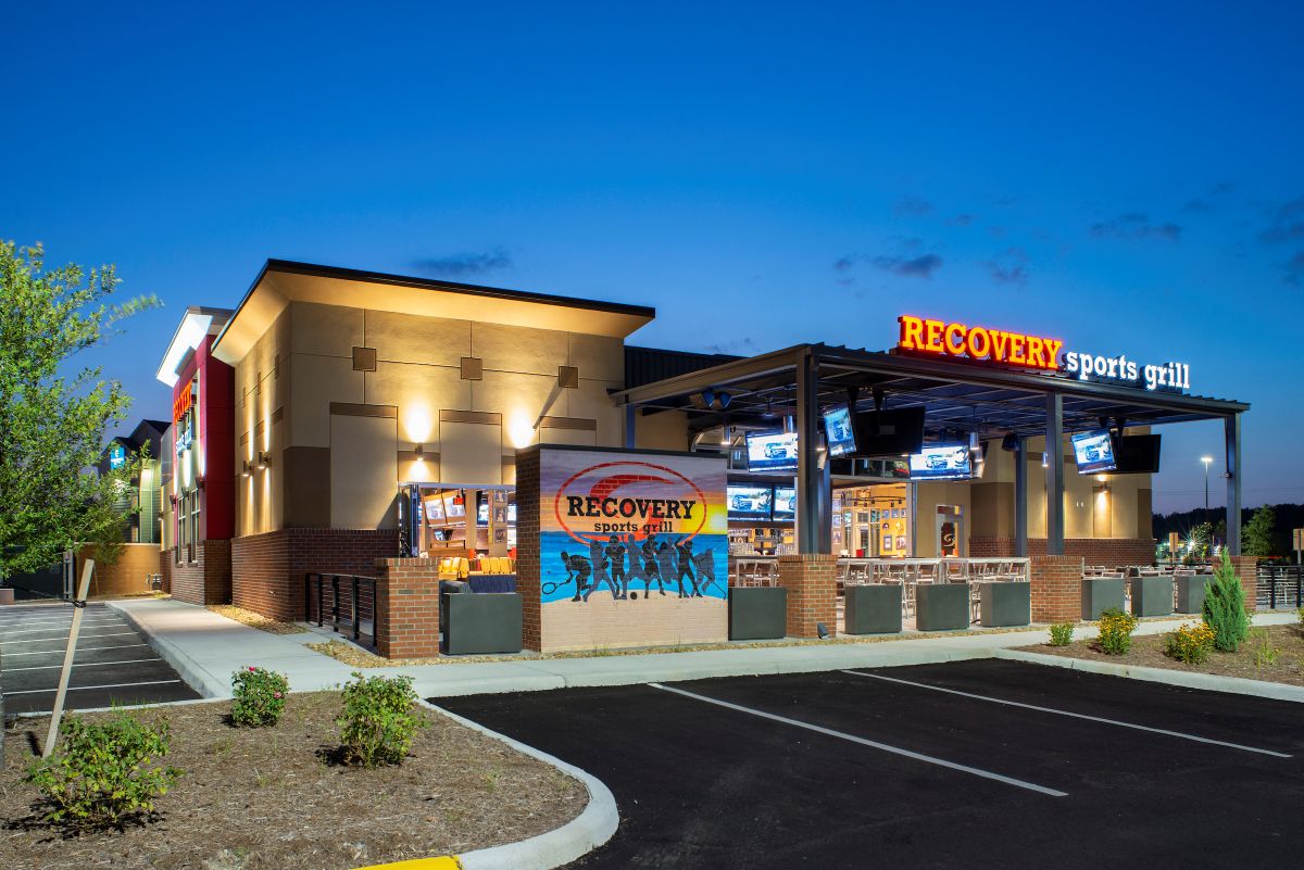 Recovery Sports Grill exterior