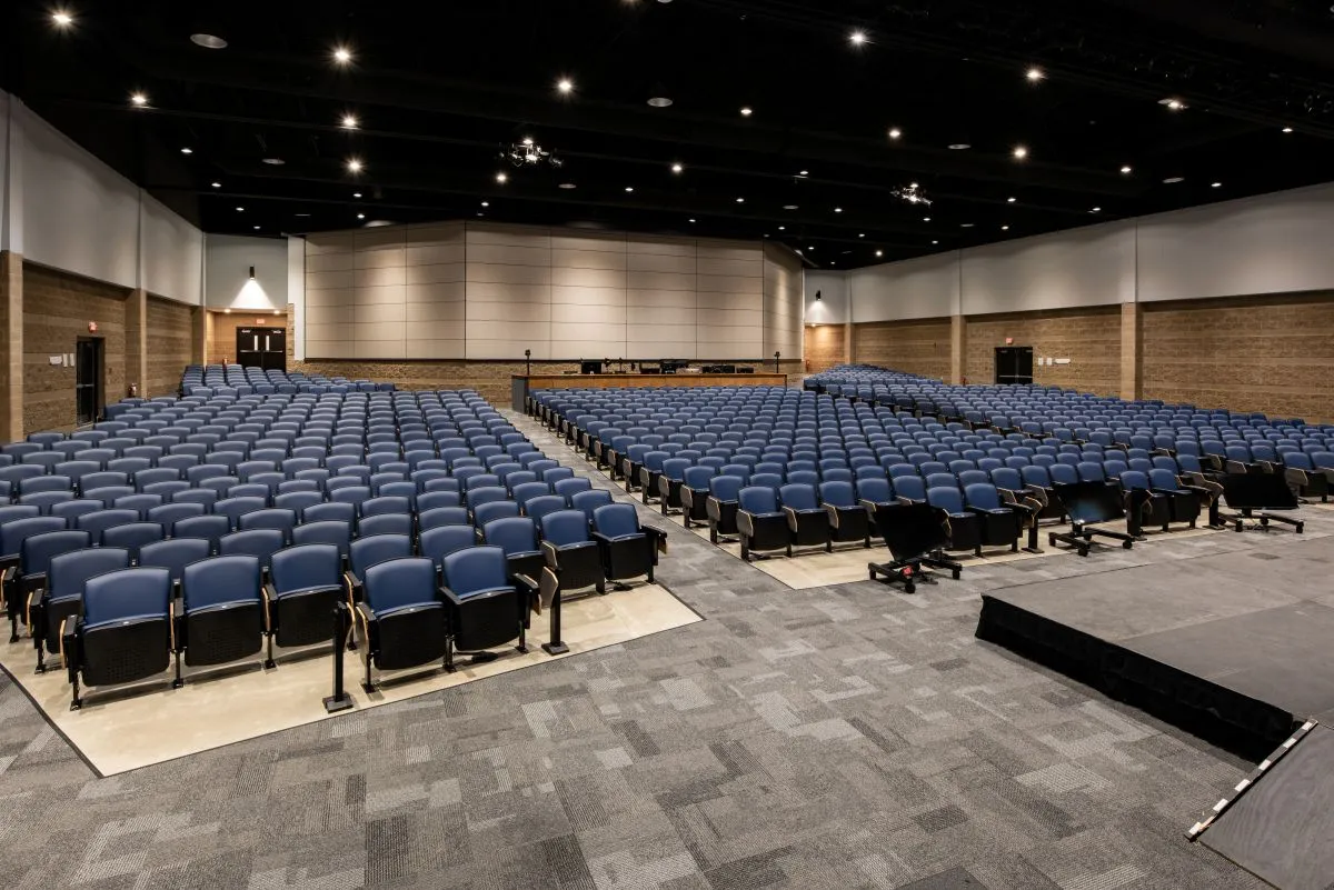 The Jack Wyrtzen Center auditorium