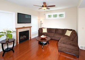 Bolton Landing Townhouse living room
