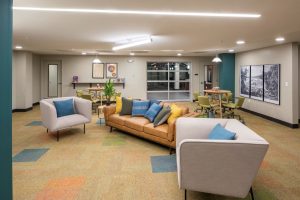 Mosaic Village common area seating