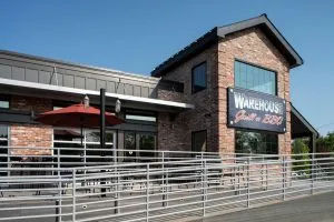 Warehouse Grill and BBQ front entrance