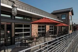 Warehouse Grill and BBQ outside seating