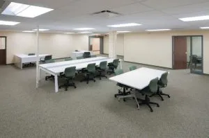 Schoharie County Office common area seating