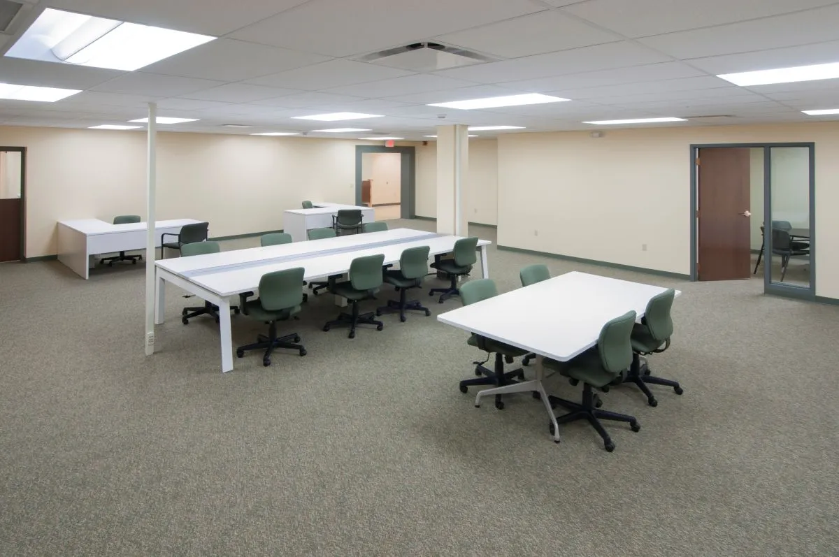 Schoharie County Office common area seating