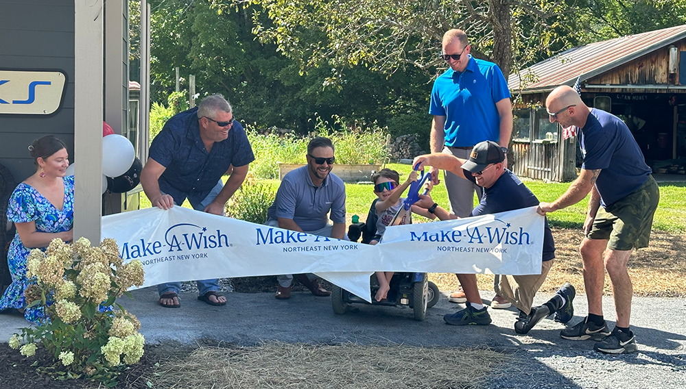 make a wish ribbon cutting
